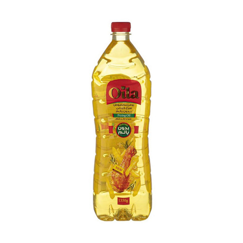 روغن مایع آفتابگردان سرخکردنی بدون پالم اویلا - 1350 میلیلیتر