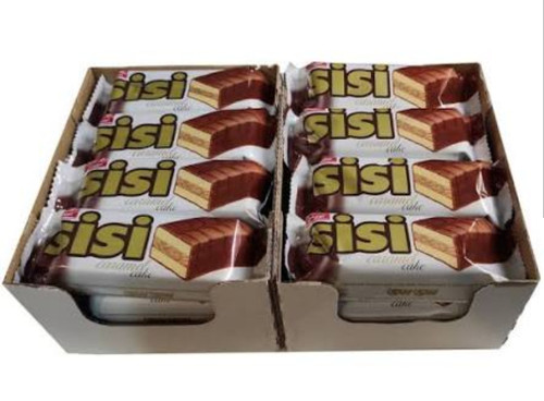کیک روکش کاکائو سی سی شیرین عسل - 30 گرم بسته 12عددی