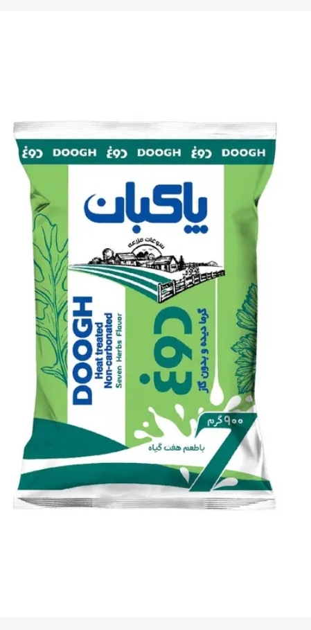 دوغ بدون گاز هفت گیاه پاکبان 900 گرمی