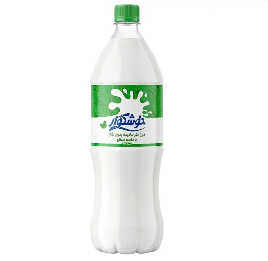 دوغ  بدون گاز خوشگوار 1.5 لیتری