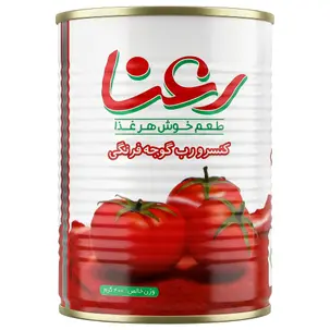رب گوجه 400 گرمی رعنا